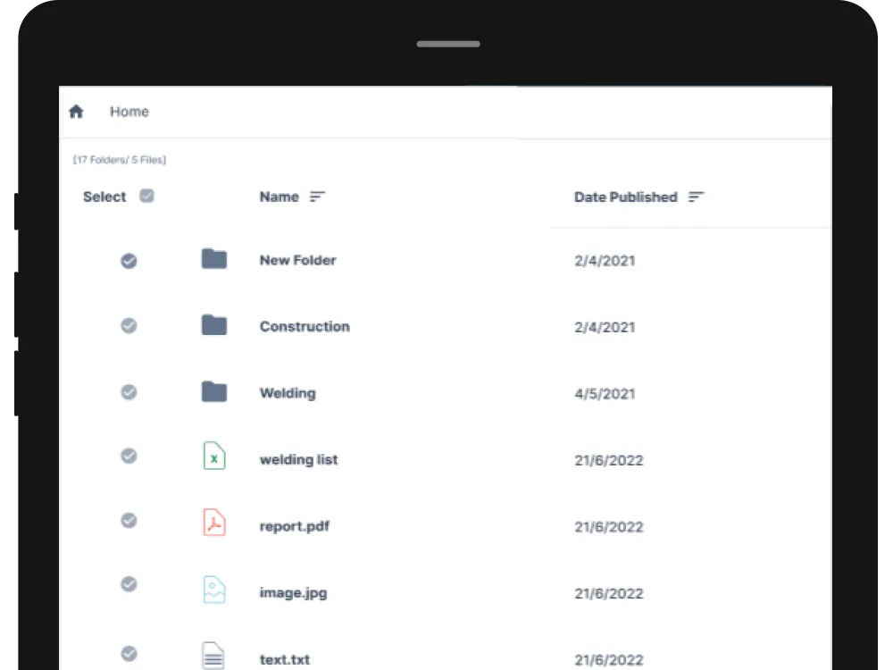 Secure cloud storage