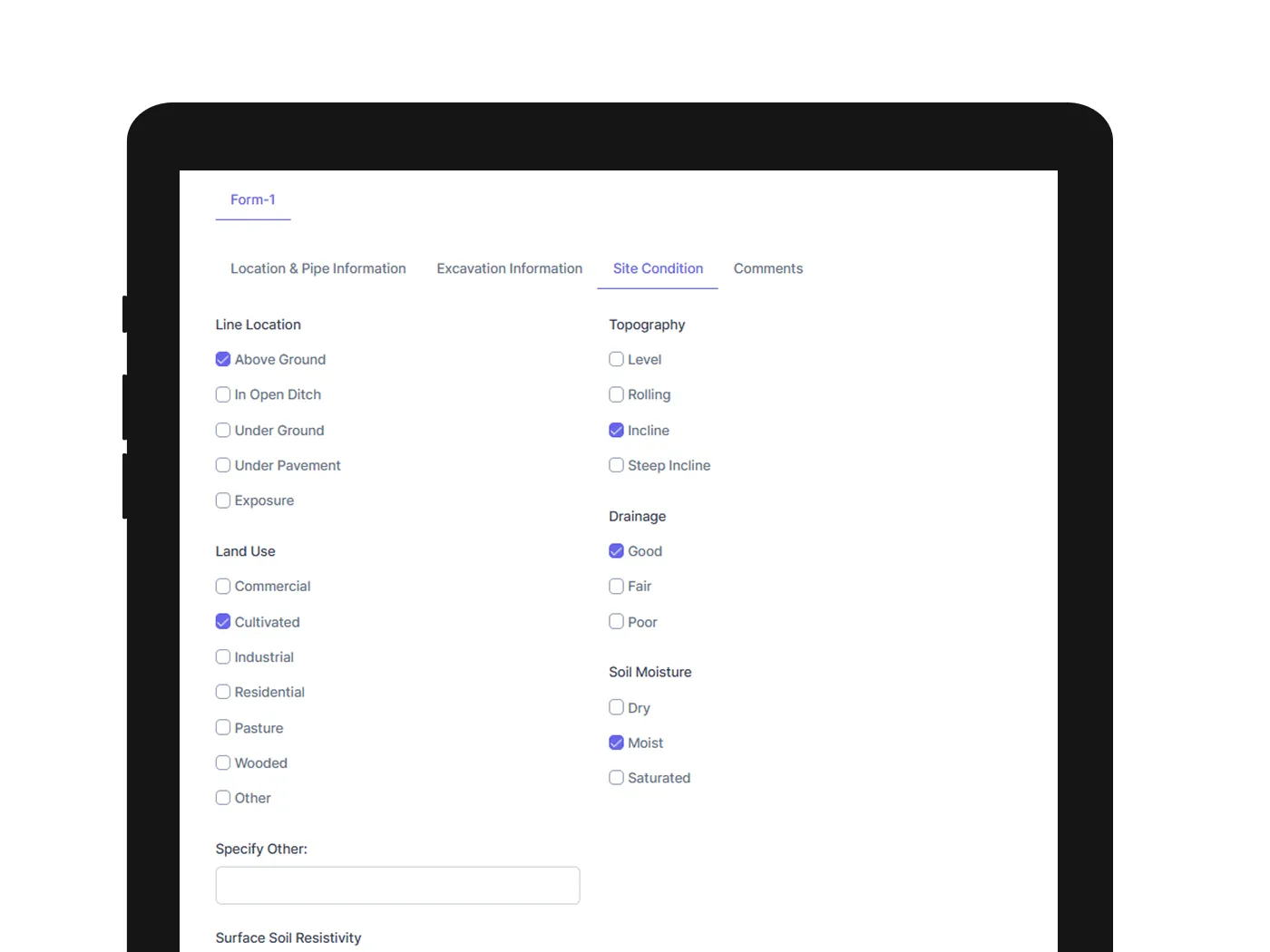 Customizable Forms