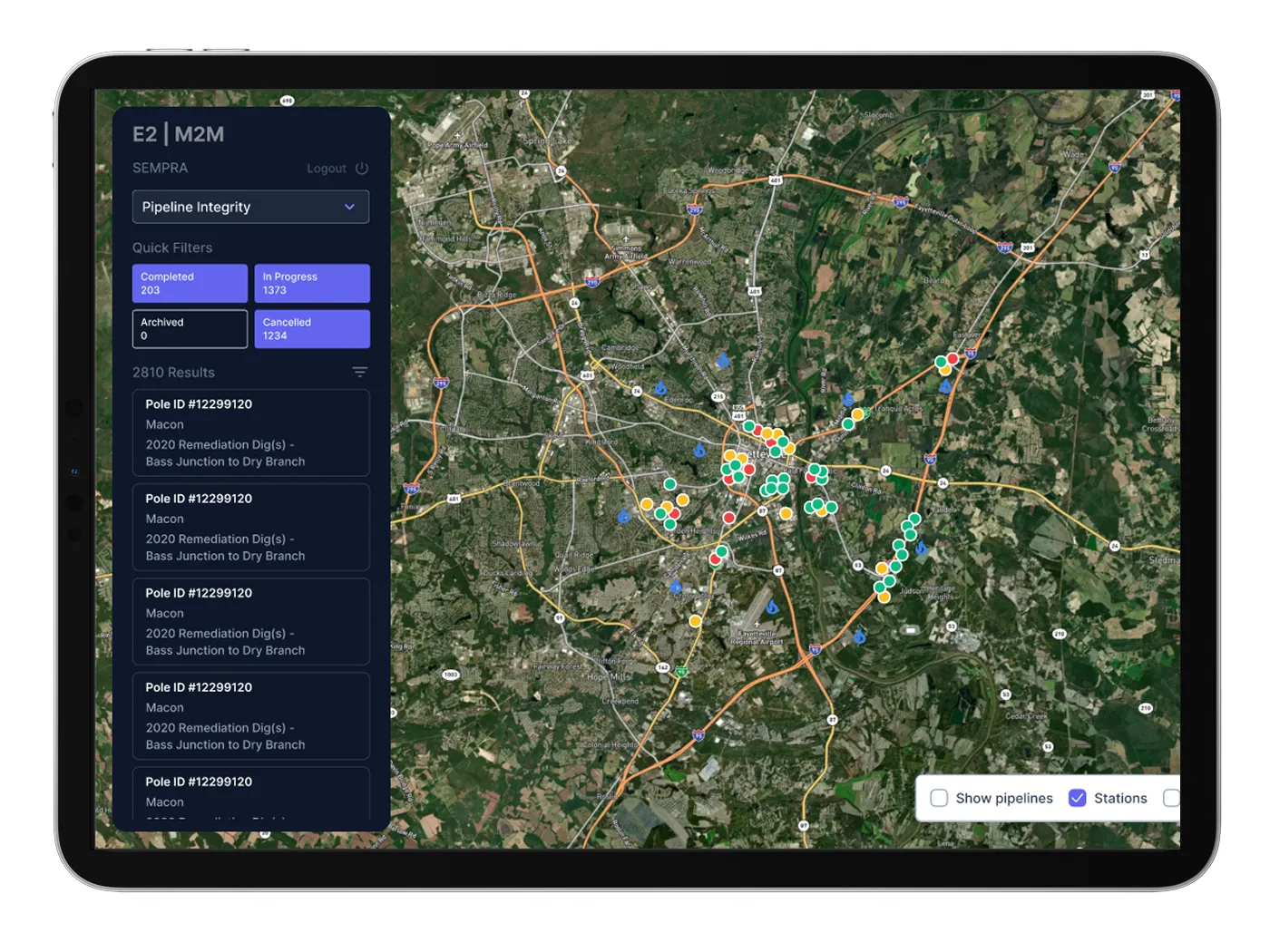 Integrate Field data to Maps